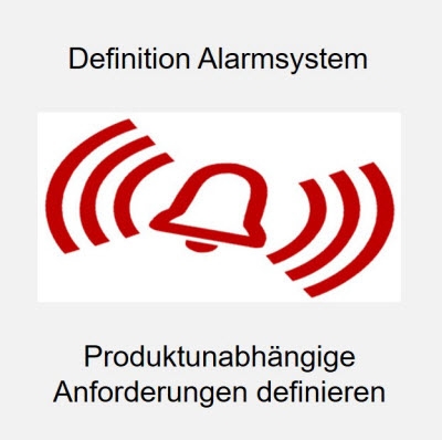 Alarmsystem Anforderungen